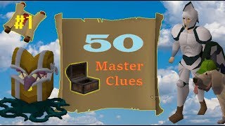 50 Master Clues Ep#1 (OSRS)