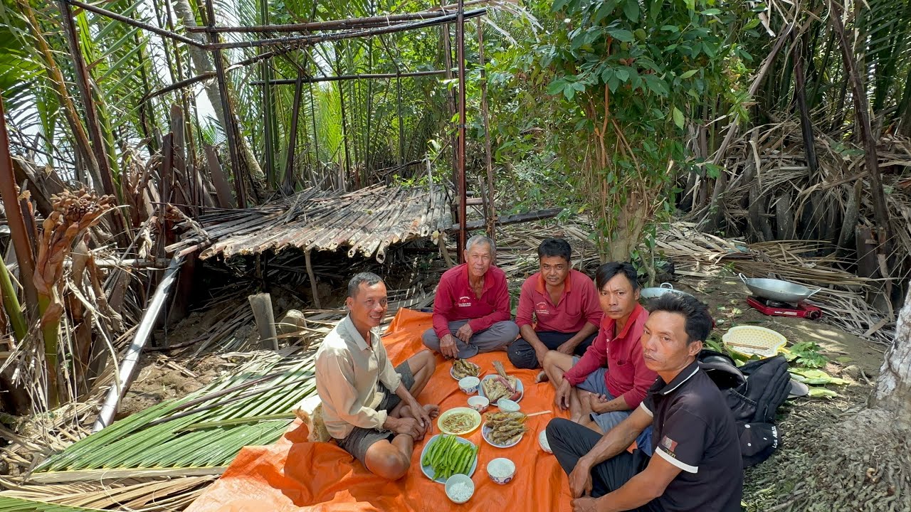 Cá Phèn . Cá Ngát chiên tươi . Săn bắt ở Cầu Đại Ngãi 1 VXĐ 