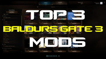 These Are The TOP Mods From THE NEW MOD MANAGER  (Baldurs Gate 3)