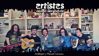 Video thumbnail of "Antílopez - Tu Nombre (feat. Manuel Carrasco) [Artistas desde el Sofá de Casa]"