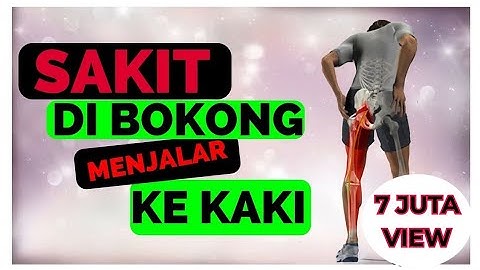 cara menghilangkan nyeri di bokong (english subtitle)