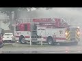House on Fire from Lighting Strike