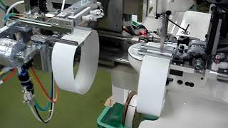Famous HAMS MHA-PEJ200 Automatic Elastic Band Joining Industrial Sewing Machine with JUKI LK-1920 Profile