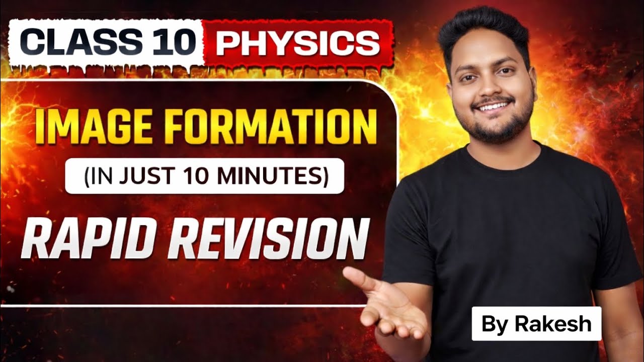 Image Formation Class 10 Physics 🔥 All Ray Diagrams in 10 Minutes | CBSE
