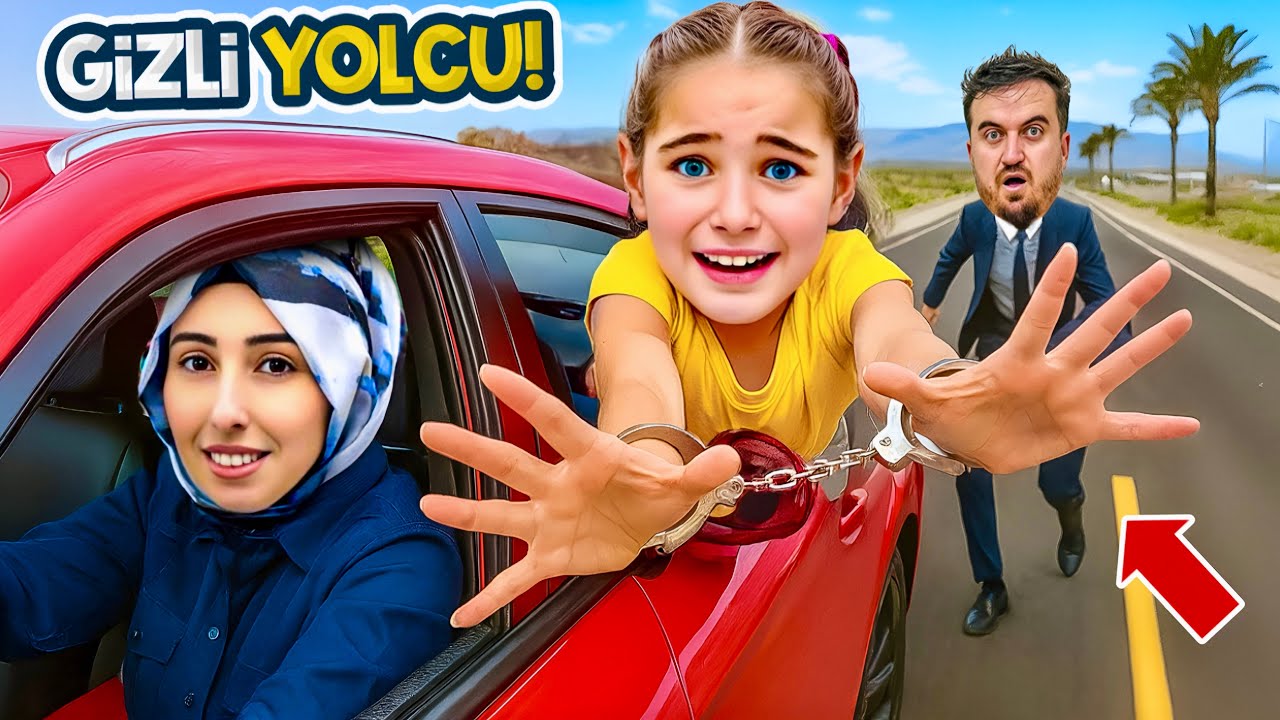 ELİF SİNEMİ KAÇIRMA OPERASYONU !! BABAM KAÇAK YOLCU ARABAYA GİZLİ BİNDİ !!