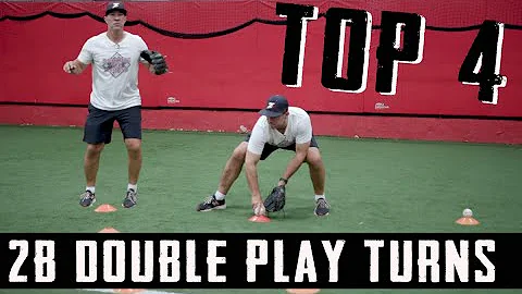 Top 4 2nd Base DOUBLE PLAY Turns