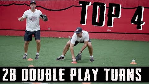 Top 4 2nd Base DOUBLE PLAY Turns