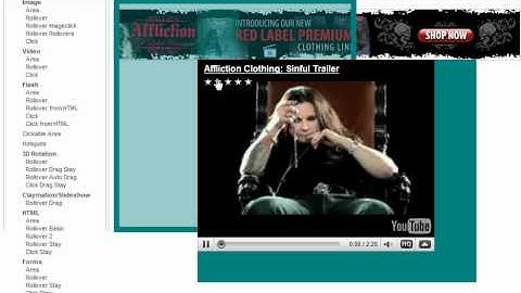 Virtual Iris (Virtualiris) - Flash Rollover from HTML