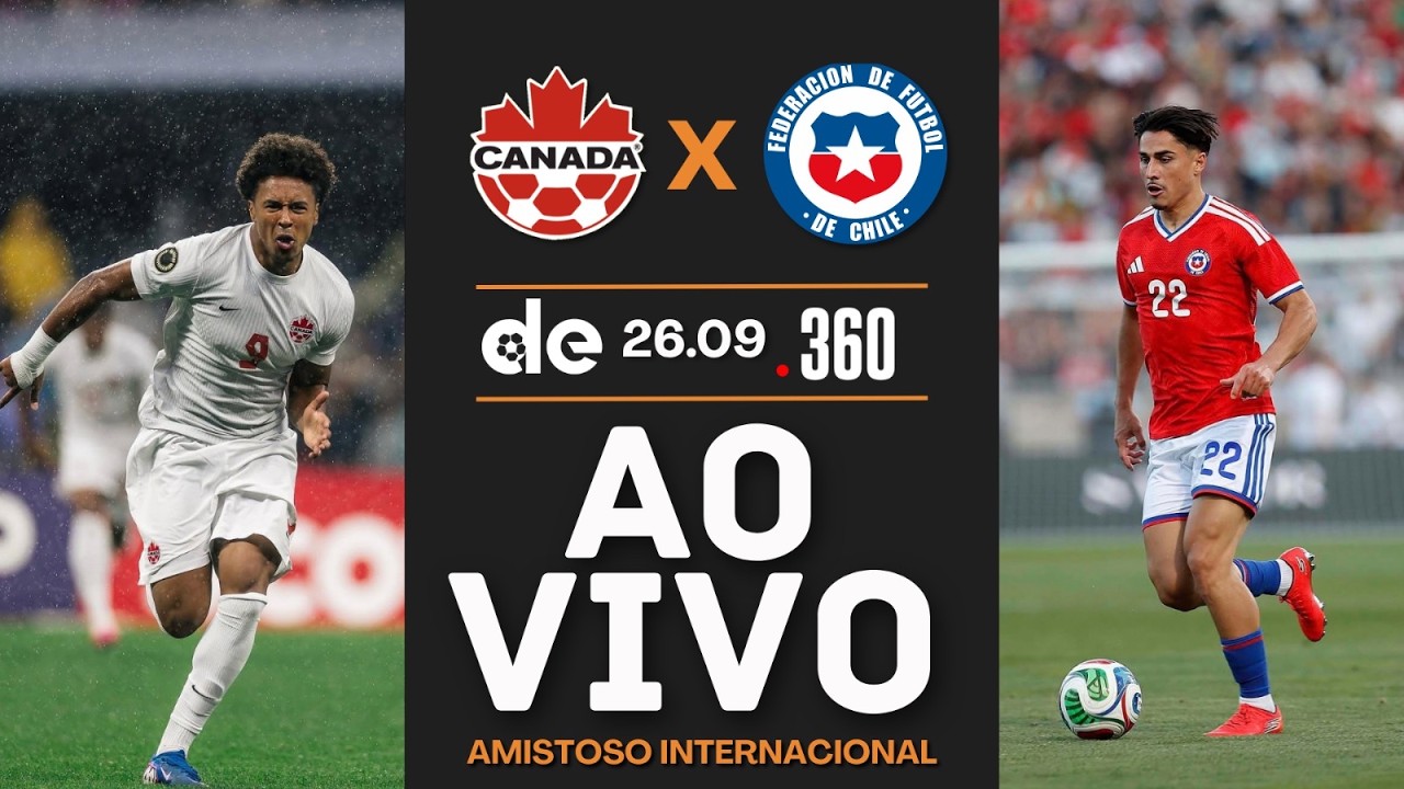 Imagem ilustrativa sobre Canadá x Chile: onde assistir, horário e escalações para o amistoso de 26 de setembro
