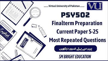 𝐏𝐬𝐲𝟓𝟎𝟐 𝐂𝐮𝐫𝐫𝐞𝐧𝐭 𝐏𝐚𝐩𝐞𝐫𝐬 𝟐𝟎𝟐𝟓 || 𝐅𝐢𝐧𝐚𝐥𝐭𝐞𝐫𝐦 𝐏𝐫𝐞𝐩𝐚𝐫𝐚𝐭𝐢𝐨𝐧 𝐒𝐩𝐫𝐢𝐧𝐠 𝟐𝟎𝟐𝟓 || 𝐌𝐨𝐬𝐭 𝐑𝐞𝐩𝐞𝐚𝐭𝐞𝐝 𝐐𝐮𝐞𝐬𝐭𝐢𝐨𝐧𝐬 📚🗞