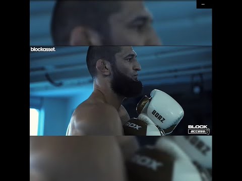 King Borz putting in the work with his custom made RDX Sports gloves| Chimaev vs Diaz | UFC #shorts