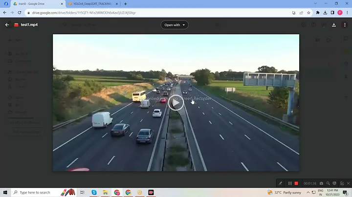 AI-Driven Vehicle Speed Detection System with YOLO and OpenCV
