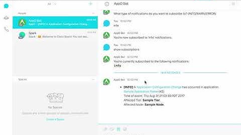 AppDynamics Notification Bot for Cisco Spark Demo