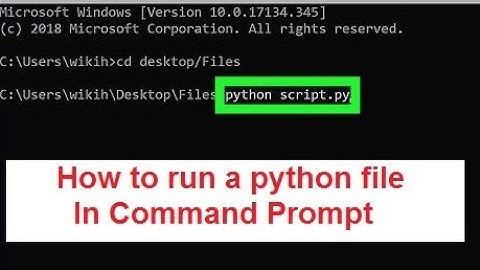 Python Tutorial For Beginners| How to Run a Python File In Command Prompt on Windows 7, 8 & 10!