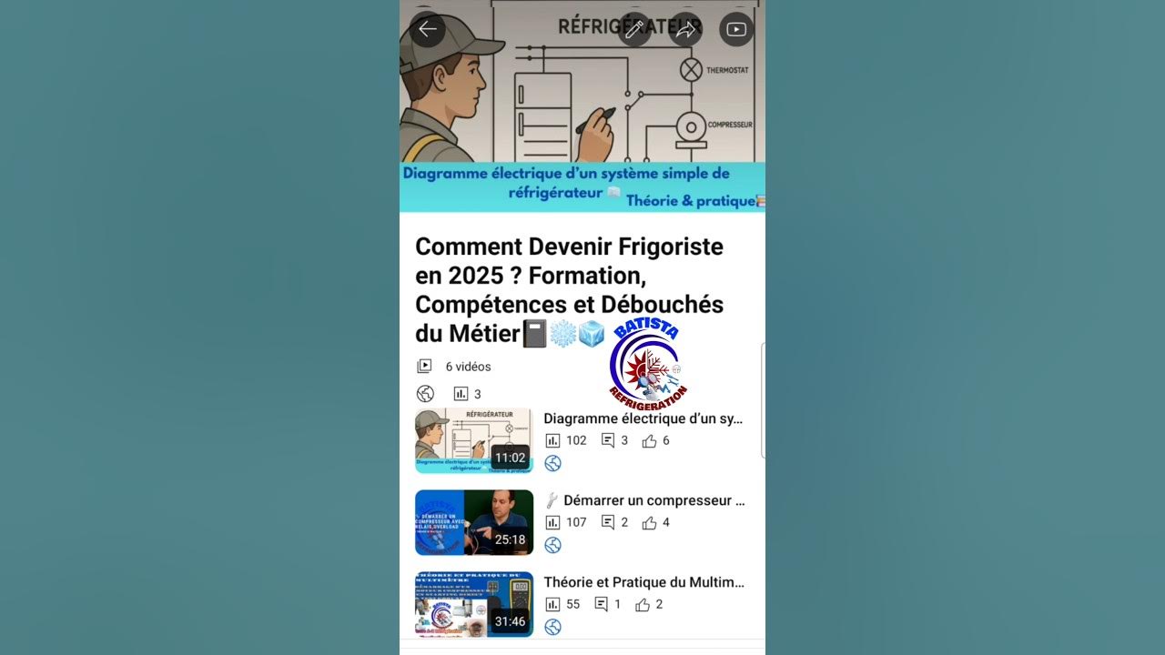 ️ Frigoriste: Yon metye ou dwe konnen! #refrigeration #climatisation ...
