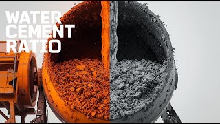 Water Cement Ratio Explained How It Affects Concrete Strength