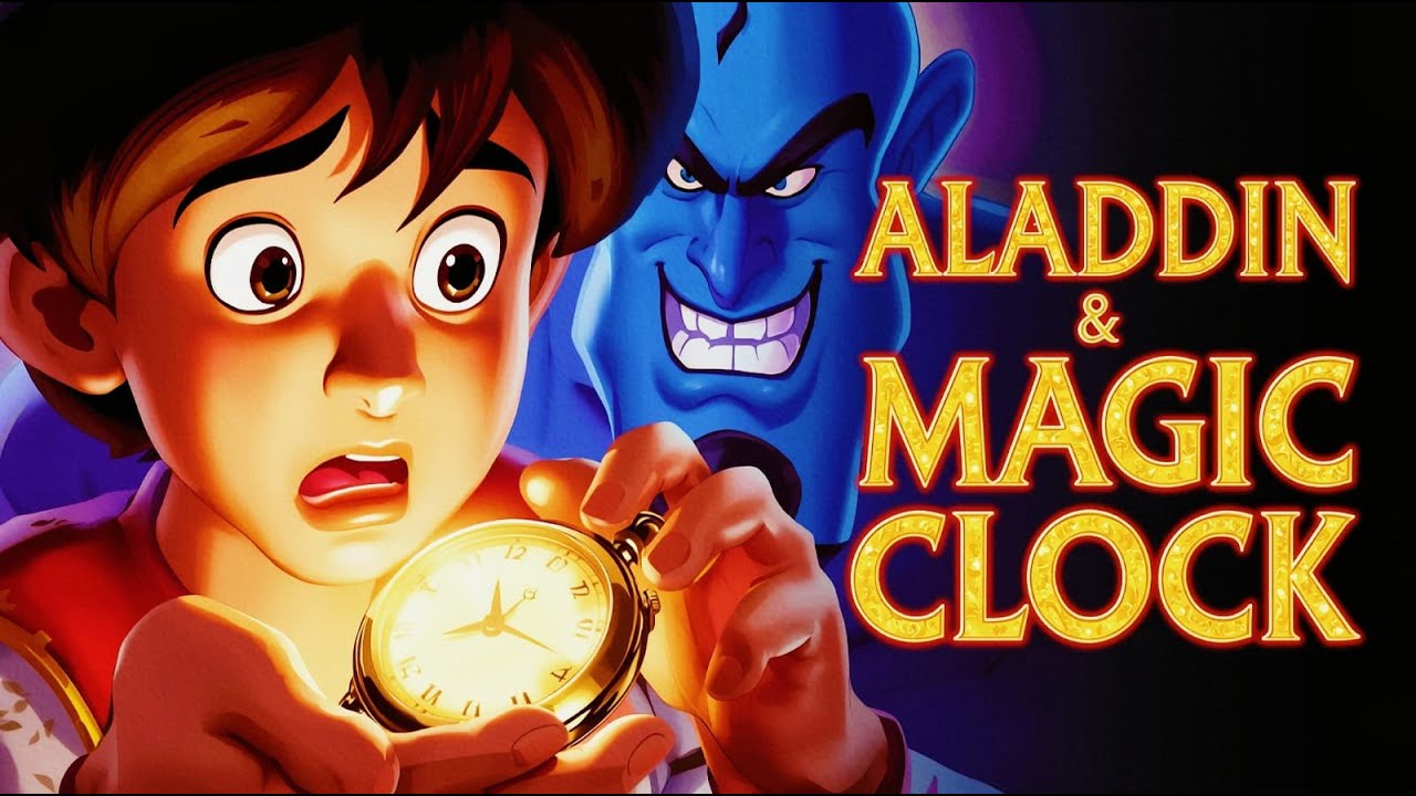 Genie's Gift, Aladdin & Magic Clock || A Story of Lost Time || Fairy Tales in English