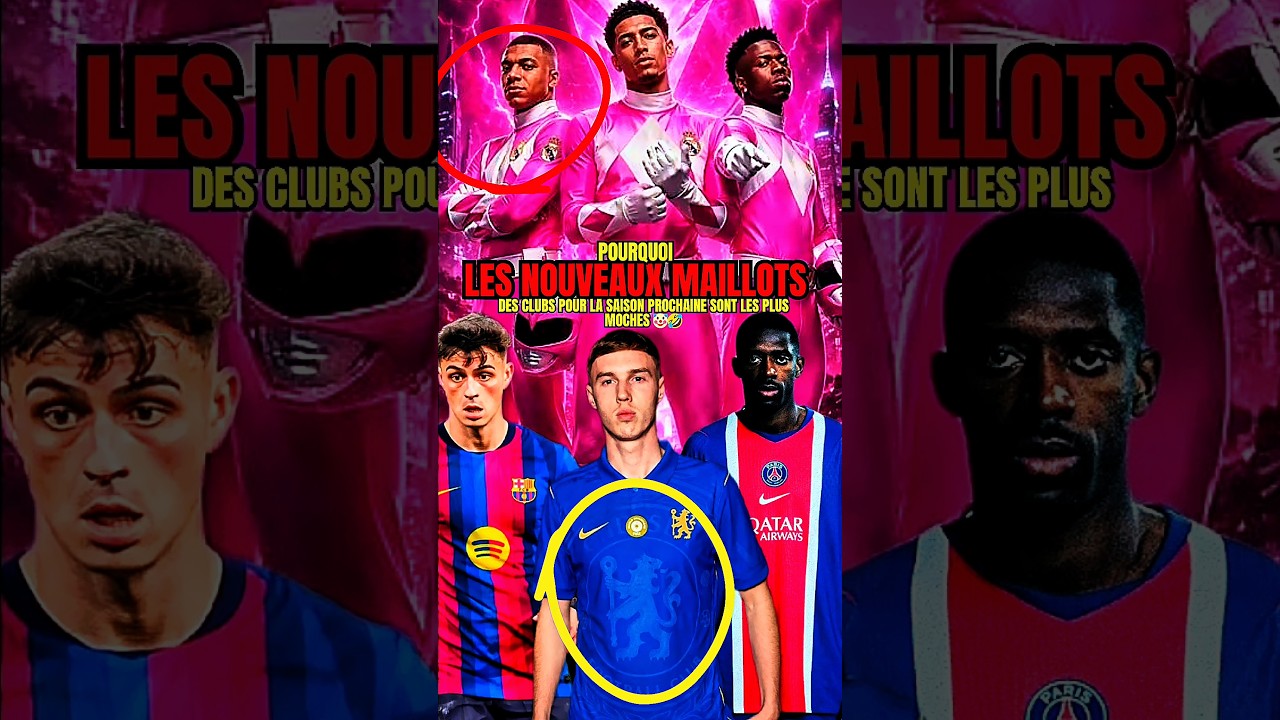 Tous les clubs semblent essayer de créer les maillots les plus moches pour la saison prochaine. 🤡🤣
