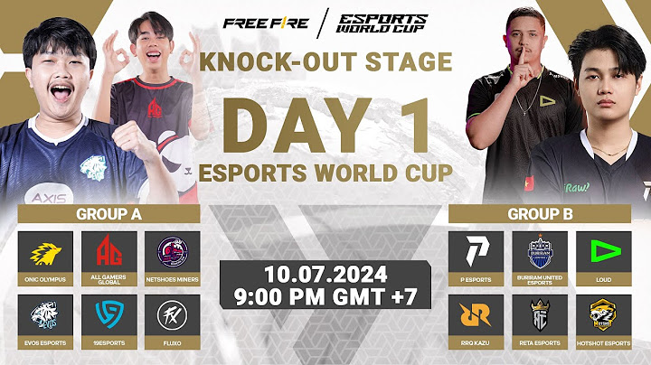 [EN] ESPORTS WORLD CUP | KNOCKOUT STAGE DAY 1