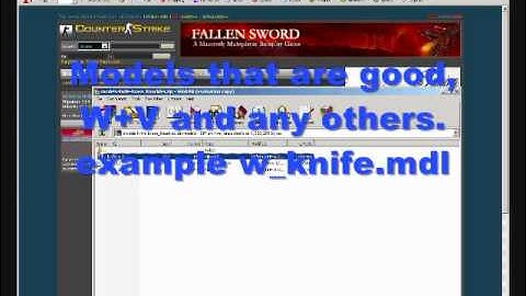 Tutorial On How To Install Skins To Counter-Strike 1.6