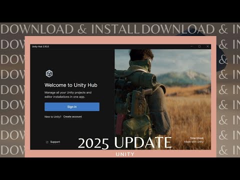 How to download and install Unity Hub's latest version on Windows 10,11 ...