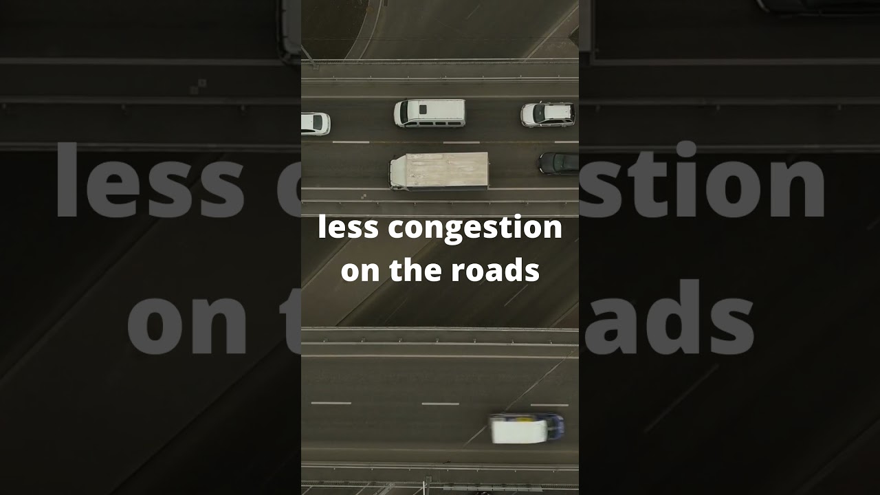 Benefits of sustainable transportation #shorts