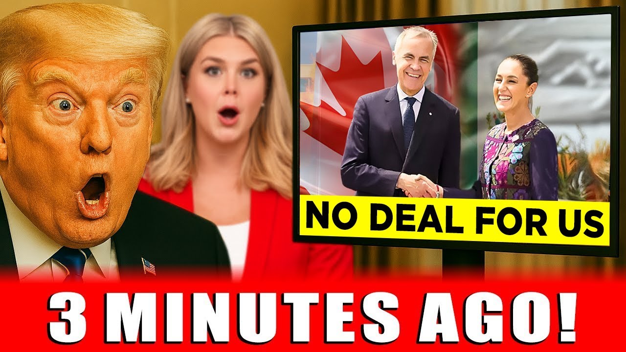 Trump GOES NUTS as Mexico Just Joined Canada’s $120 Billion Trade Corridor BYPASSES Trump’s Tariff!