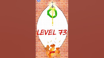 Draw To Smash Level 73  #gaming  #bestgame #drawing #shorts #youtubeshorts #drawpuzzle #shortfeed