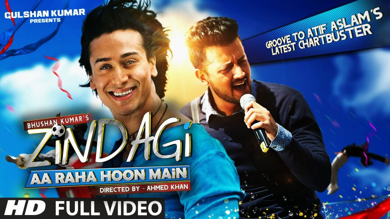 Zindagi Aa Raha Hoon Main FULL VIDEO Song  Atif Aslam Tiger Shroff  T Series