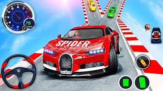 Superhero car games 3d: GT Car Stunt Crazy Car Stunts Simulator - Android GamePlay screenshot 2