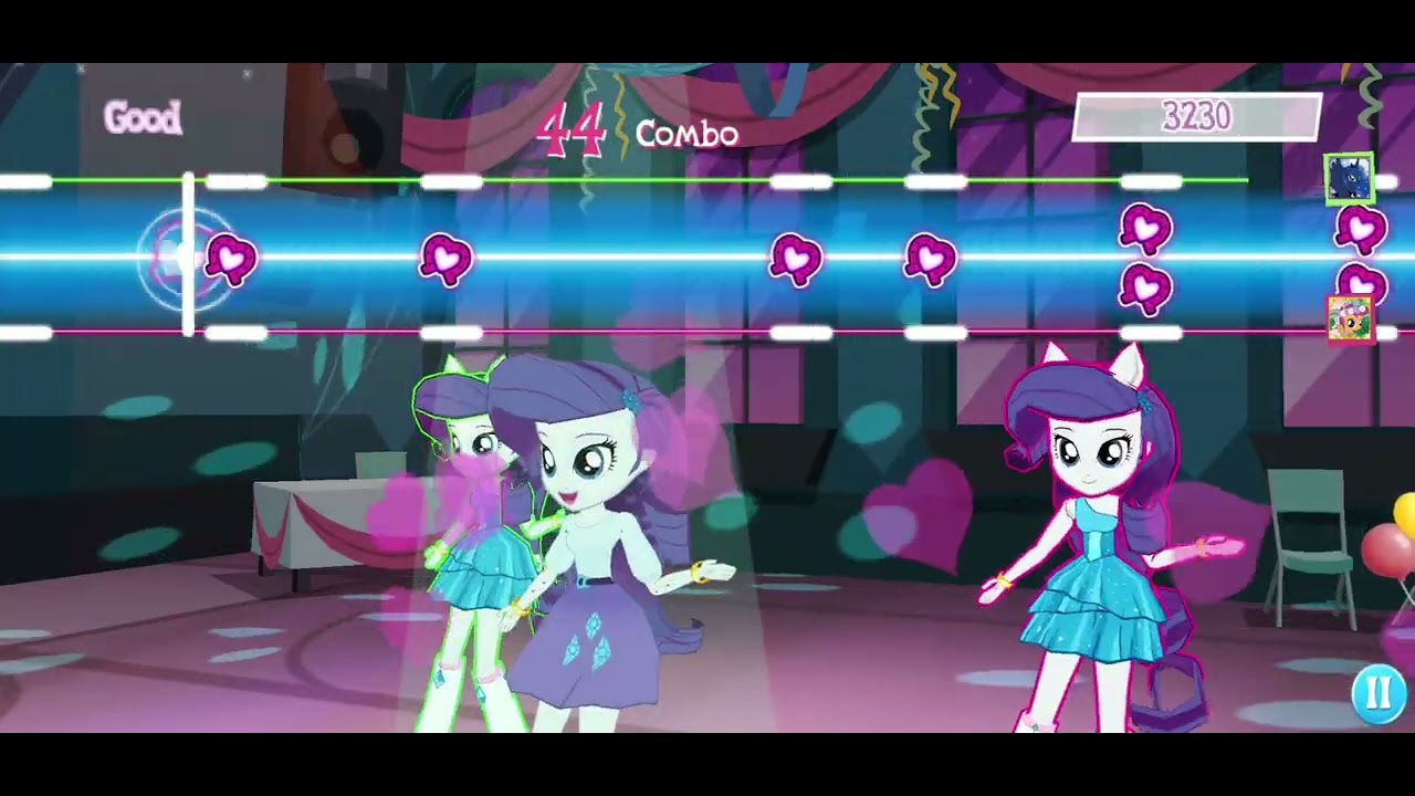 my little pony equestria girls mini game - YouTube