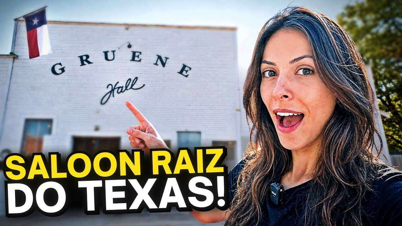 Fui no Salão de Dança Mais ANTIGO do TEXAS, EUA! 🇺🇸