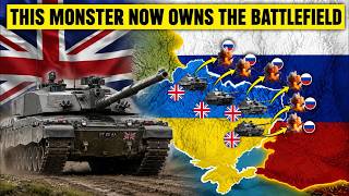 UK Challenger 2 Tank Ukraine In Action - COMPILATION