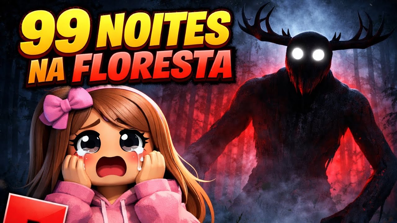 Tentei sobreviver 99 Noites na Floresta 