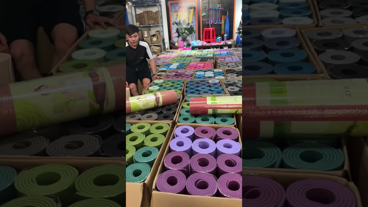 Thảm Yoga 1 Lớp Cao Cấp. 