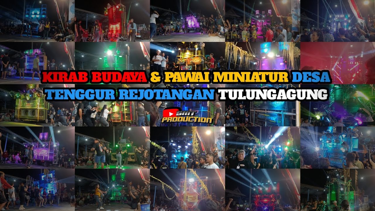 KIRAB BUDAYA & PAWAI MINIATUR DESA TENGGUR REJOTANGAN TULUNGAGUNG‼️