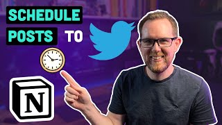How to Schedule Tweets with Notion and n8n (for free) by Alex Hyett 2,808 views 1 year ago 18 minutes