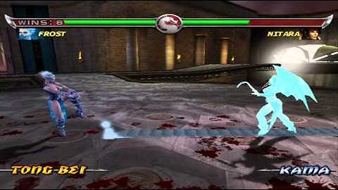 MK Deadly Alliance: Frost on Max playthrough