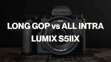 LONG GOP vs ALL INTRA (LUMIX S5IIX)