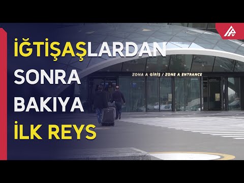 Qazaxıstandan Azərbaycana aviareyslər bərpa olunur
