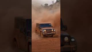 THAR Entry 🖤🔥Offroad King Thar 😈#thar #mahindra #viral