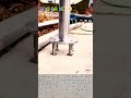 이래서 장비 빨! 혁신적인 난간 포스트 고정 솔루션 #worker #process #innovation #technology #building
