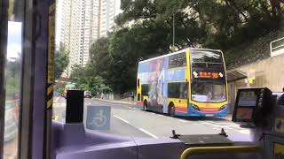 (改喉換聲)(下層記錄片)(封車半年)CTB 城巴 7000 98 香港仔 往 利東邨