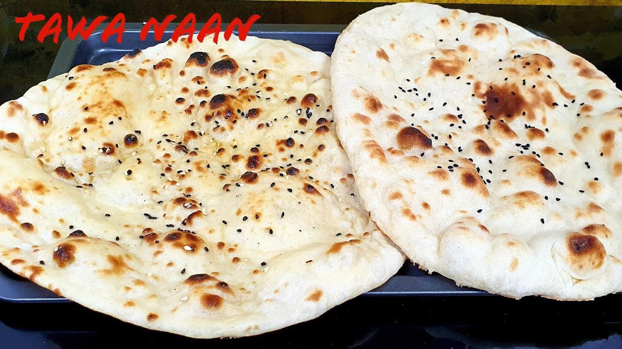 Homemade Tandoori Naan Recipe - YouTube