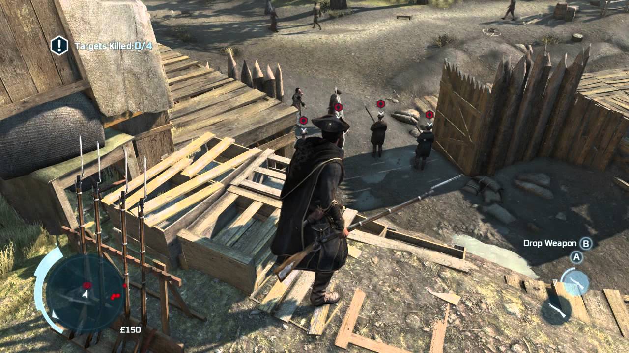Assassins Creed 3 PC Gameplay GTX 580 HD Part 3 - YouTube