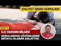 İlk Yardım Bilgisi Soru Çözümü | Elektronik Ehliyet Sınavı (E-Sınav) | PART 5