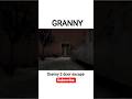 granny gaming videos #shorts #granny #grannygame #gaming #grannyhorrorgame #horror #viral #funny