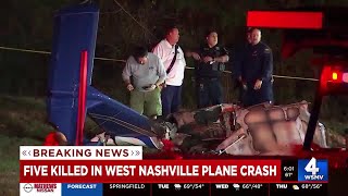 Investigation continues into deadly plane crash on I-40