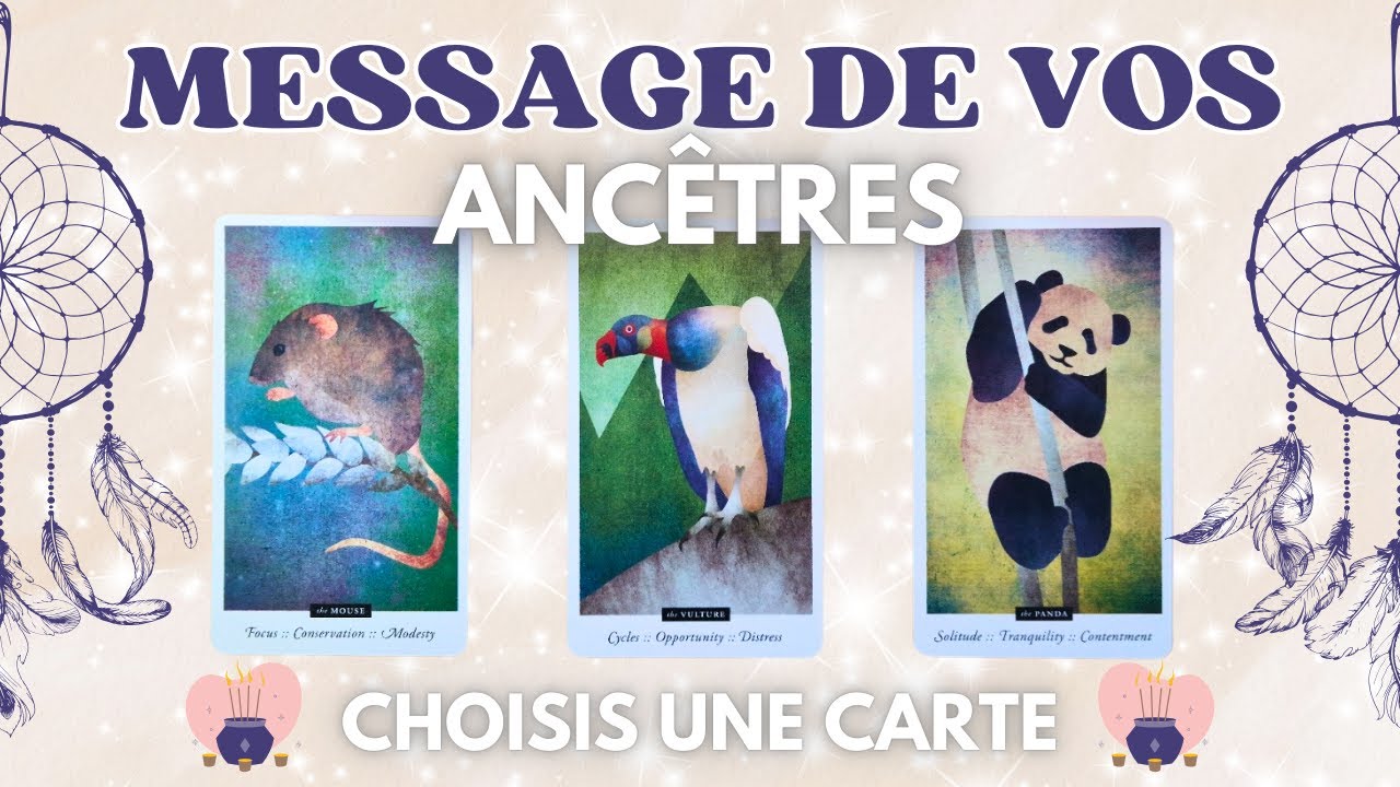 💜 VOS ANCÊTRES ONT UN MESSAGE IMPORTANT À VOUS TRANSMETTRE 💜  | TIRAGE AU CHOIX | INTEMPOREL