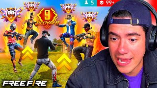 LA PARTIDA PARA LLEGAR A RACHA DE 10 BOOYAHS EN FREE FIRE CON TOP GLOBALES - TheDonato Live